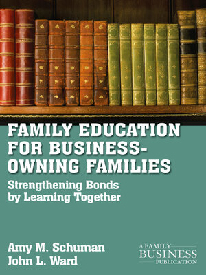 cover image of Family Education For Business-Owning Families